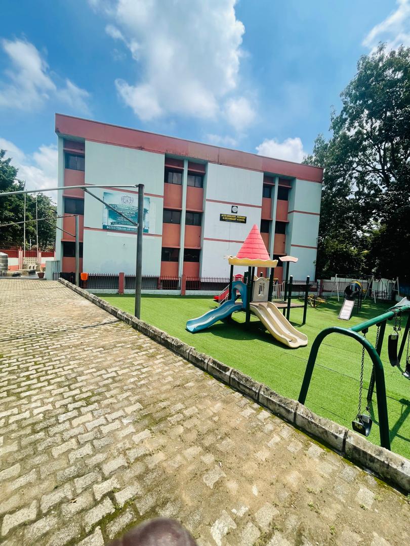 The ACES early years playground and school building